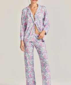 Stripe And Stare Clothing ‘Primrose Pinkberry Pyjama Set’