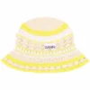 Ganni ‘Striped Crochet Bucket Hat’
