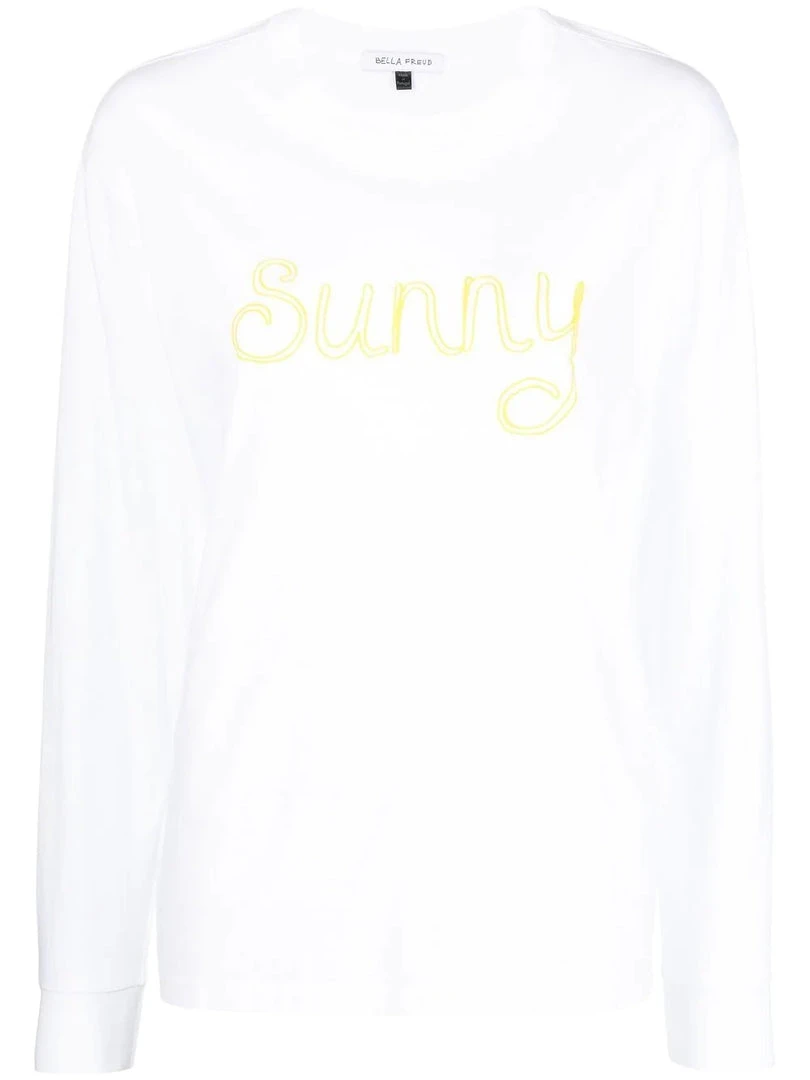 Bella Freud 'Sunny' Long Sleeve Top Clothing 3 Bella Freud 'Sunny' Long Sleeve Top Clothing