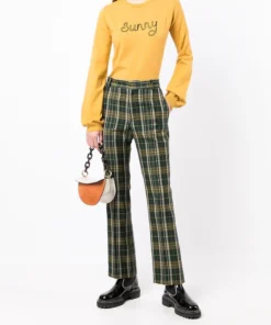 Bella Freud 'Sunny' Slogan Knitted Sweater