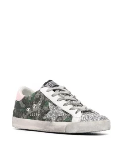Golden Goose ‘Super-Star’ Camo Glitter Sneakers 37 Golden Goose ‘Super-Star’ Camo Glitter Sneakers
