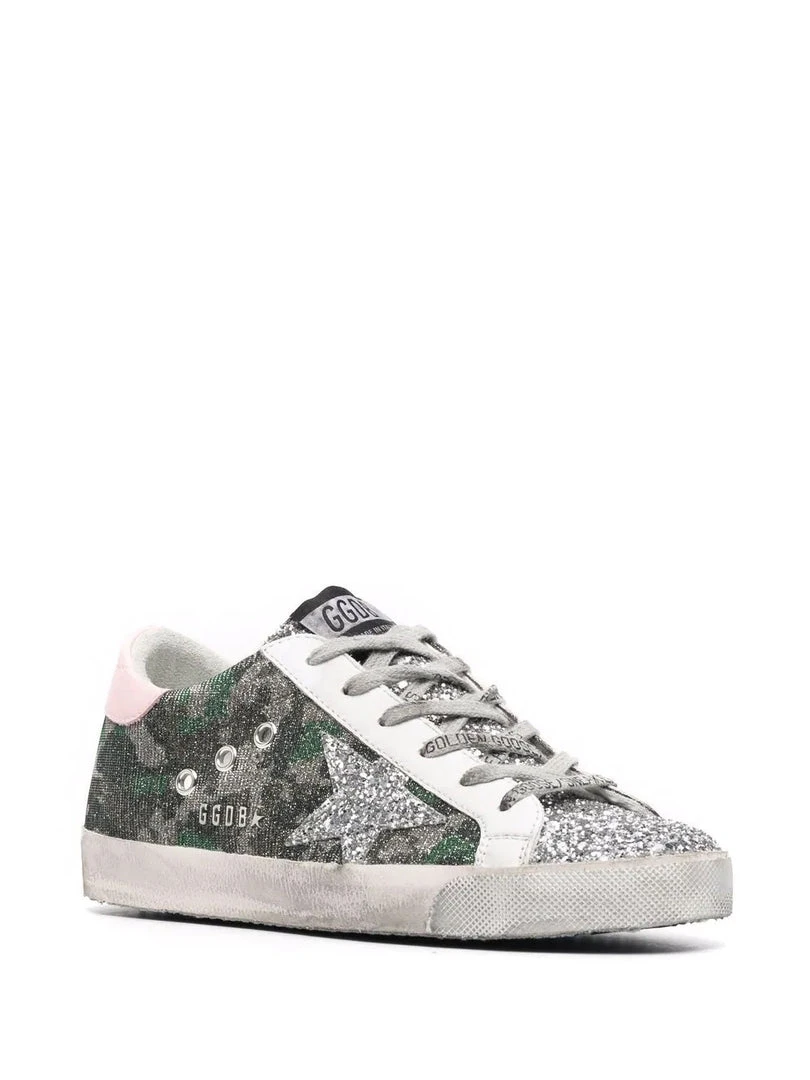 Golden Goose ‘Super-Star’ Camo Glitter Sneakers 14 Golden Goose ‘Super-Star’ Camo Glitter Sneakers
