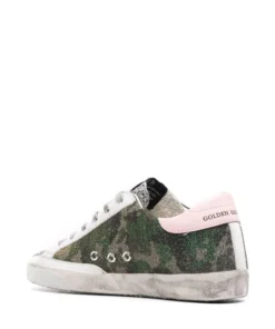 Golden Goose ‘Super-Star’ Camo Glitter Sneakers 46 Golden Goose ‘Super-Star’ Camo Glitter Sneakers