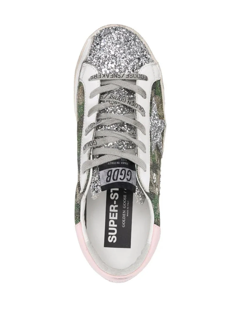 Golden Goose ‘Super-Star’ Camo Glitter Sneakers 26 Golden Goose ‘Super-Star’ Camo Glitter Sneakers