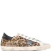 Golden Goose ‘Super-Star’ Leopard Low Top Sneakers Shoes