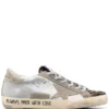 Golden Goose ‘Super-Star’ Silver Leopard Tongue Sneakers 1 Golden Goose ‘Super-Star’ Silver Leopard Tongue Sneakers
