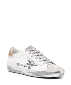 Golden Goose 'Superstar Scribble Detail Trainers' Shoes