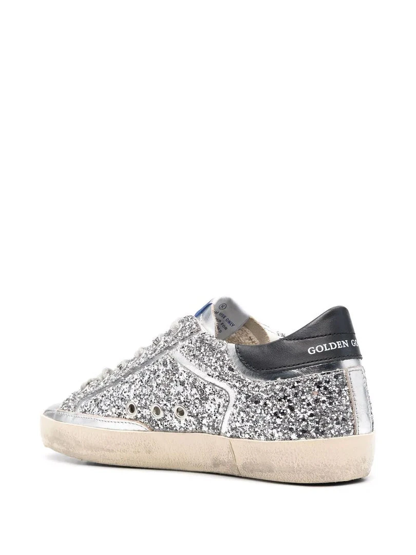 Golden Goose Shoes 'Superstar Silver Glitter Pink Star Trainers' 5 Golden Goose Shoes 'Superstar Silver Glitter Pink Star Trainers'