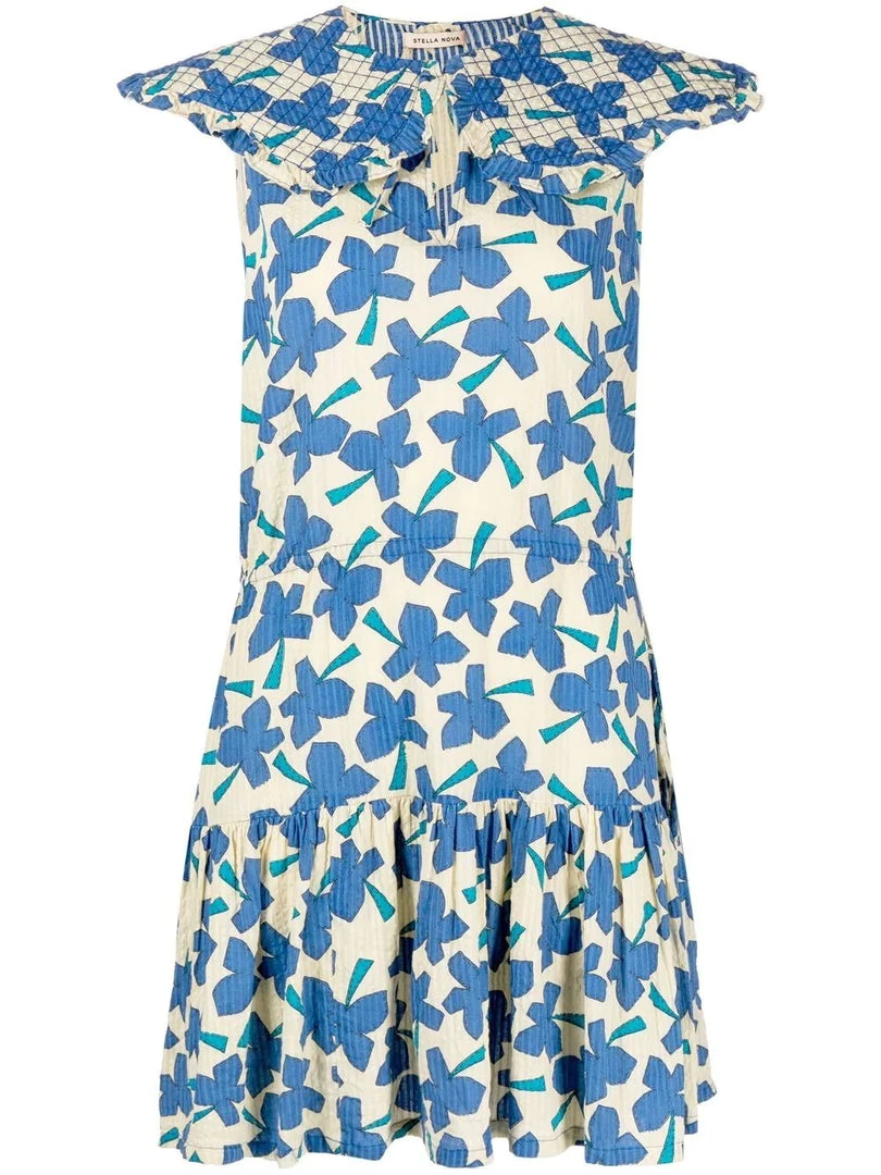 Stella Nova New In 'Suvi' Blue Floral Dress 3 Stella Nova New In 'Suvi' Blue Floral Dress