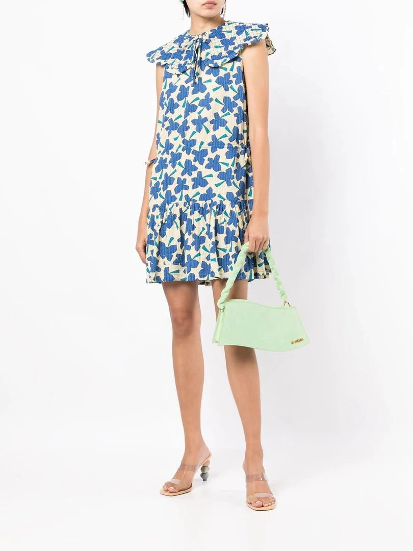 Stella Nova New In 'Suvi' Blue Floral Dress 4 Stella Nova New In 'Suvi' Blue Floral Dress