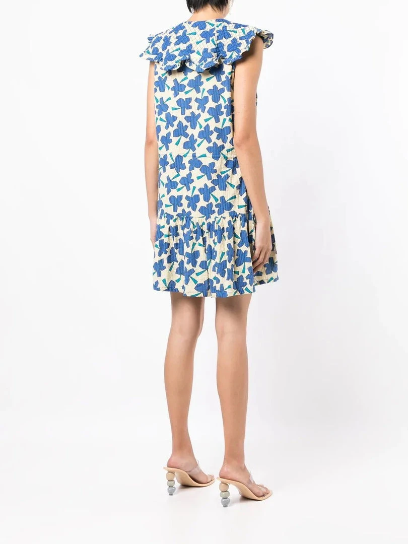 Stella Nova New In 'Suvi' Blue Floral Dress 6 Stella Nova New In 'Suvi' Blue Floral Dress
