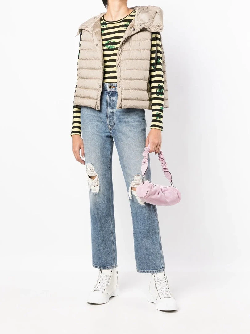 Parajumpers Clothing Beige 'Taryn' Padded Gilet 4 Parajumpers Clothing Beige 'Taryn' Padded Gilet