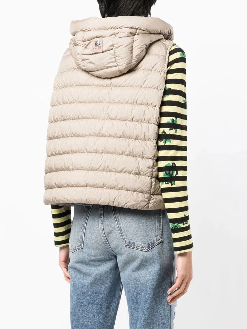 Parajumpers Clothing Beige 'Taryn' Padded Gilet 6 Parajumpers Clothing Beige 'Taryn' Padded Gilet
