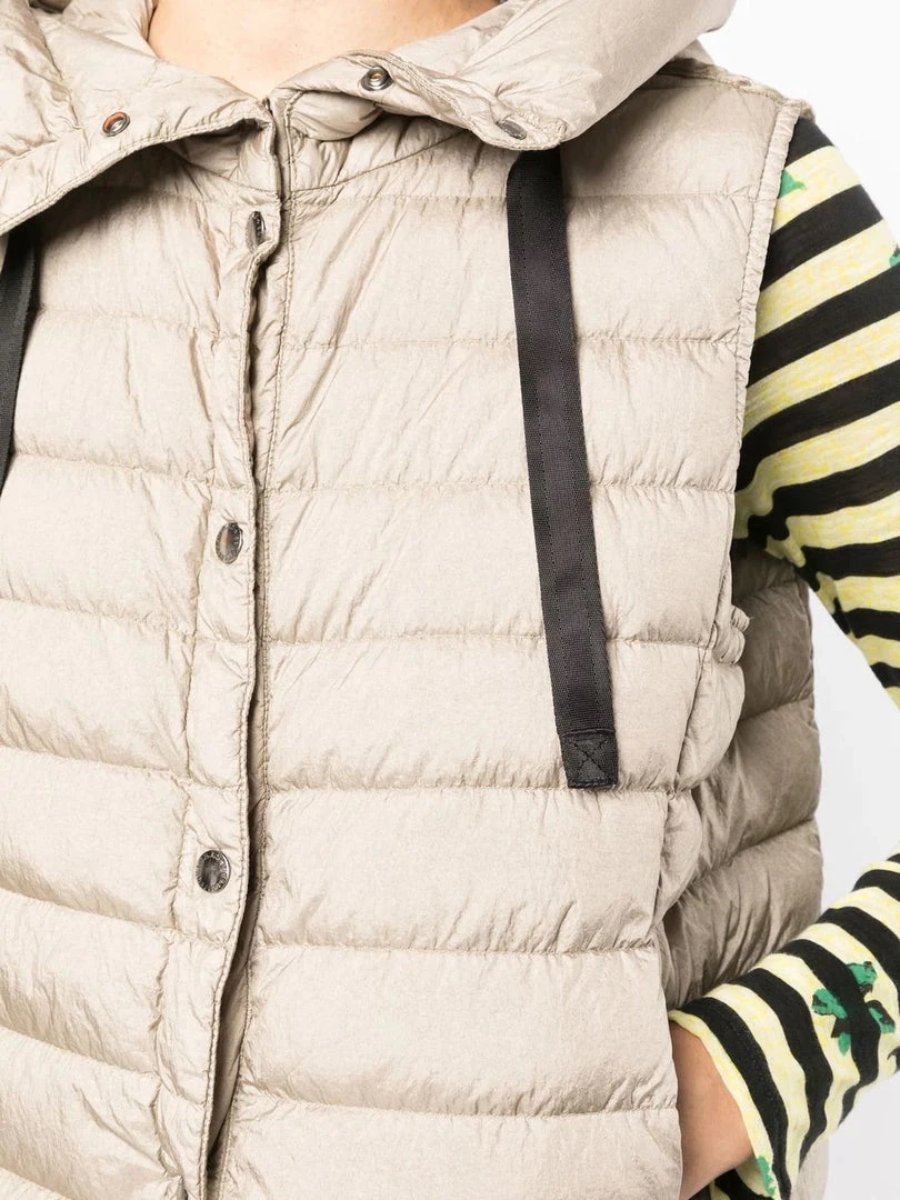 Parajumpers Clothing Beige 'Taryn' Padded Gilet 7 Parajumpers Clothing Beige 'Taryn' Padded Gilet