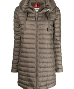 Parajumpers Green 'Tessa' Hooded Coat Clothing