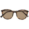Le Specs Tort Gold 'Le Danzing' Polarized Sunglasses