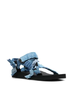 Arizona Love Denim 'Trekky Bandana' Sandals