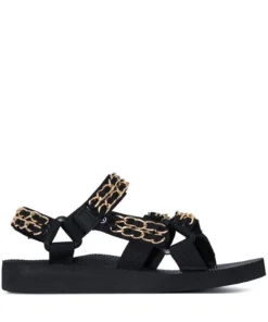 Arizona Love Shoes Gold 'Trekky Trio Chain' Sandals