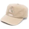 Isabel Marant Etoile Beige 'Tyron' Baseball Cap Khaki New In