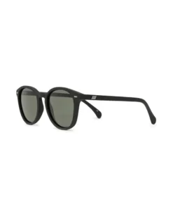 Le Specs Unisex ‘Bandwagon’ Black Rubber Sunglasses