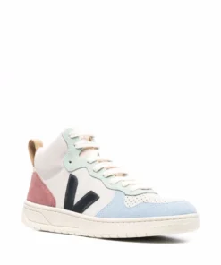 VEJA 'V-15 Pastel Block Coloured Trainers' Shoes