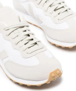 VEJA White ‘Rio Branco’ Suede Detail Trainers Shoes