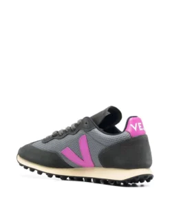 VEJA Grey ‘Rio Branco’ Suede Trainers