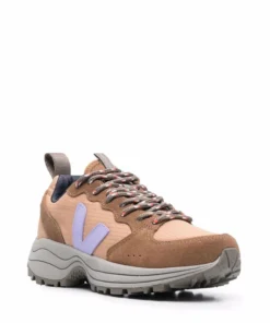 VEJA Brown And Purple ‘Venturi’ Chunky Trainers