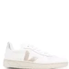 VEJA ‘V-10’ Contrast Metallic Trainers