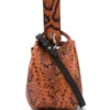 Elena Ghisellini Bags 'Vanity S Python Print' Bucket Bag