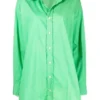 Faithfull The Brand New In Green 'Vega Shirt Dress'