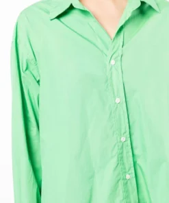 Faithfull The Brand New In Green 'Vega Shirt Dress'