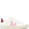 VEJA 'Red And Pink Detail Low-Top Sneakers' 2 VEJA 'Red And Pink Detail Low-Top Sneakers'