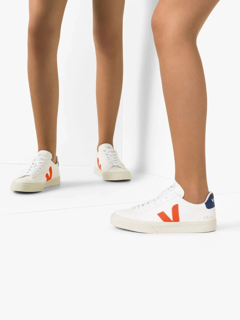 VEJA 'Blue And Orange Detail Low-Top Sneakers' Shoes 6 VEJA 'Blue And Orange Detail Low-Top Sneakers' Shoes