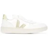 VEJA White And Gold 'V-10' Trainers Shoes