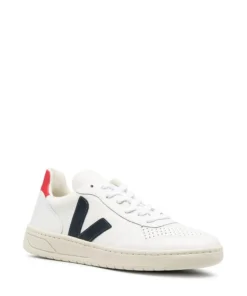 VEJA Shoes Red And Blue 'V-10' Trainers