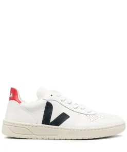 VEJA Shoes Red And Blue 'V-10' Trainers