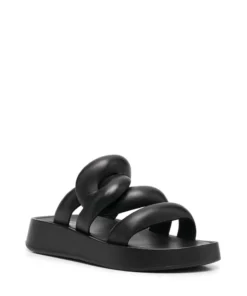 ASH 'Versus' Intertwined Strap Sandals