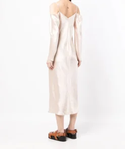 Vince 'Long Sleeve Midi Slip Dress' Clothing 10 Vince 'Long Sleeve Midi Slip Dress' Clothing