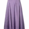 Vince Clothing Purple 'Panelled Satin Slip Midi Skirt' 2 Vince Clothing Purple 'Panelled Satin Slip Midi Skirt'