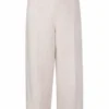Vince Clothing Light Grey ‘Cropped Wide Leg Trousers’ 2 Vince Clothing Light Grey ‘Cropped Wide Leg Trousers’