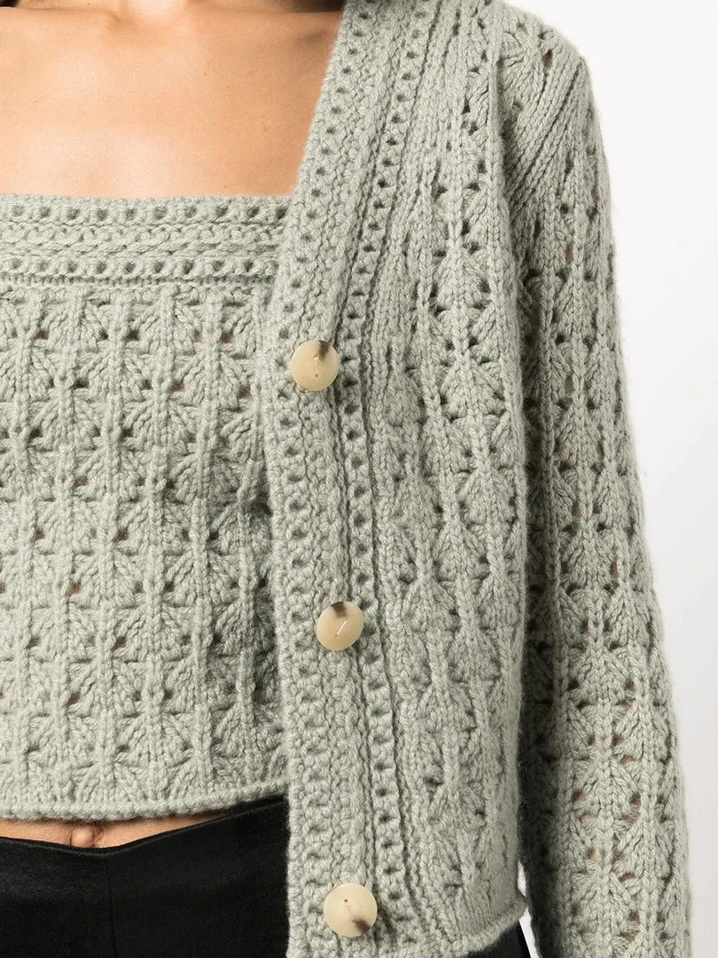 Vince ‘Crochet Knit Cardigan’ 7 Vince ‘Crochet Knit Cardigan’