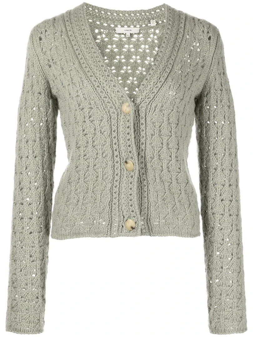 Vince ‘Crochet Knit Cardigan’ 3 Vince ‘Crochet Knit Cardigan’