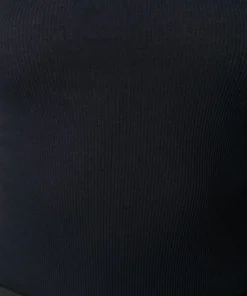 Vince Clothing Navy 'Ribbed Vest Top’