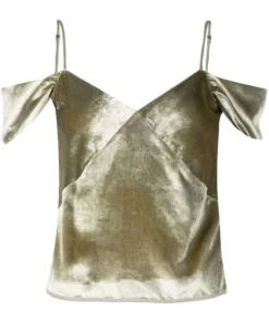 Vince 'Off The Shoulder Velvet Camisole' Clothing