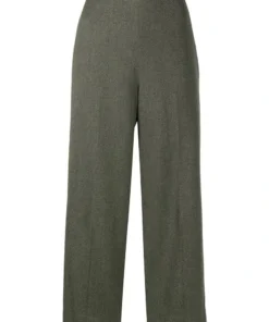 Vince Green ‘Cropped Wide Leg Trousers’ Clothing