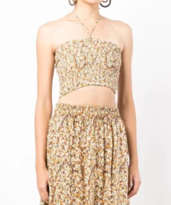 Faithfull The Brand Clothing Floral 'Vita' Tube Top