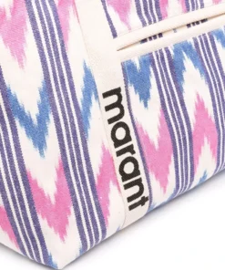 Isabel Marant Ecru 'Warden' Large Woven Tote Bag