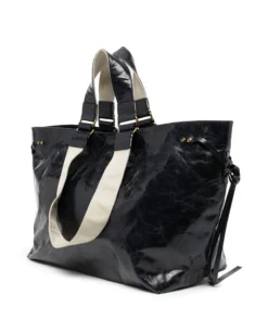 Isabel Marant Faded Night 'Wardy' Crinkle Effect Tote Bag Bags