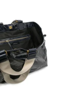 Isabel Marant Faded Night 'Wardy' Crinkle Effect Tote Bag Bags